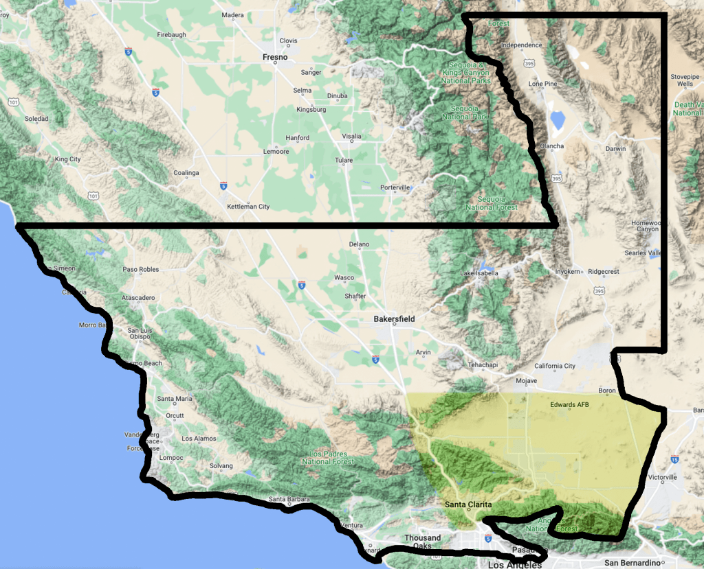 Area 93 Map