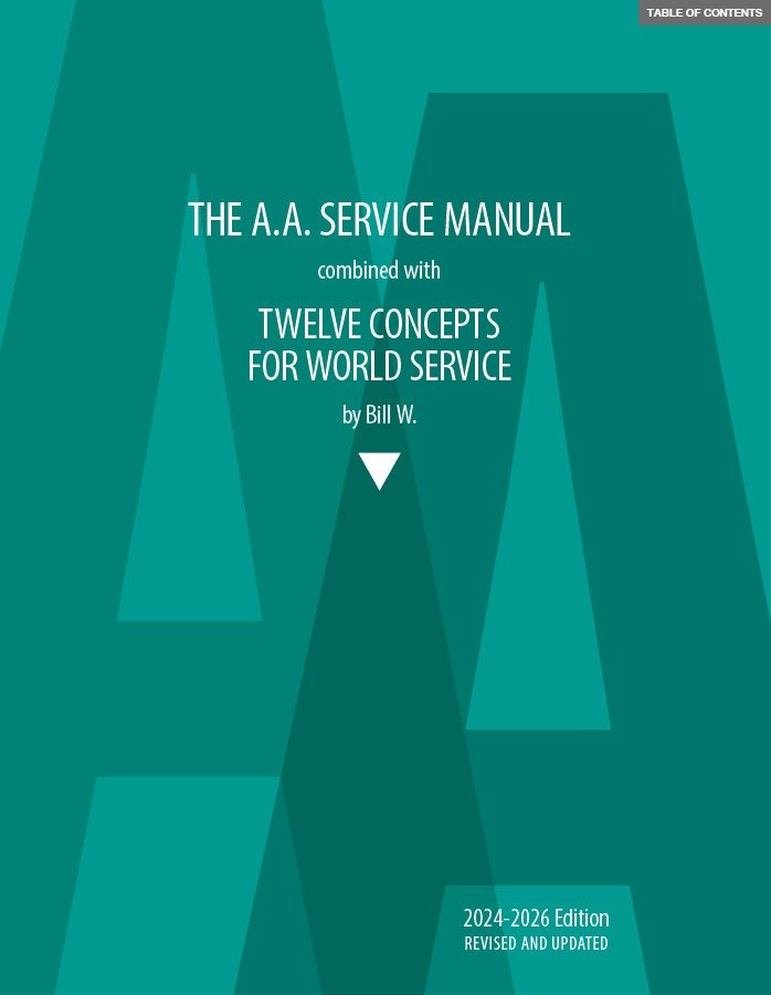 AA Service Manual Twelve Concepts for World Services