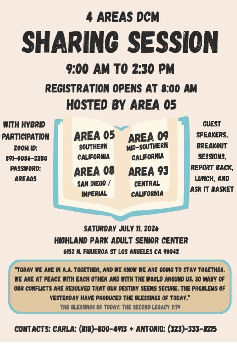 4 Area DCM Sharing