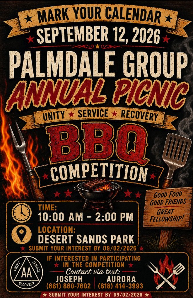 2026 09 12 palmdale group annual picnic bbq competition