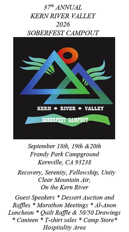 2026 09 18 kern river valley soberfest campout