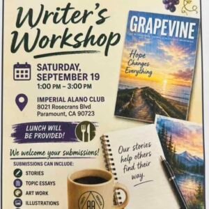 2026 09 19 grapevine writers workshop